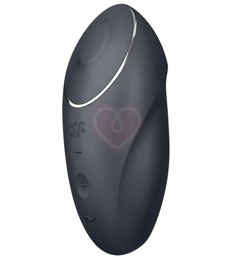 Клиторальный вибратор с функцией жидкого воздуха Tap Climax 1 серый фото 3