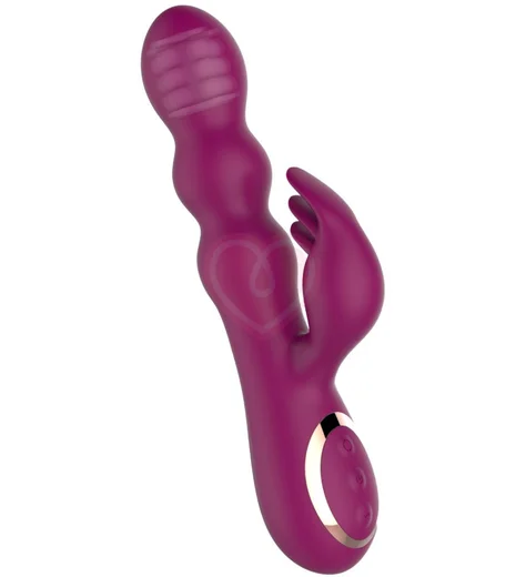 Вибратор-кролик с массажными бусинами An Stamen Anasteisha фото 3