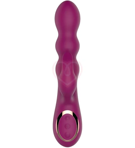 Вибратор-кролик с массажными бусинами An Stamen Anasteisha фото 4