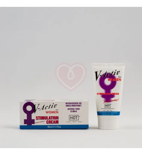 Крем Hot V-activ со стимулирующим эффектом для женщин 50 мл фото 2