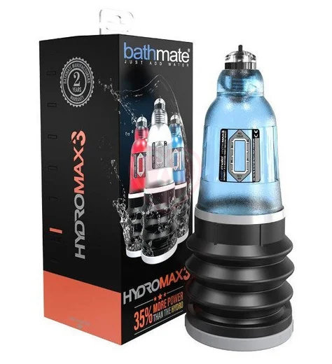 Гидропомпа Bathmate Hydromax3 синяя фото 3