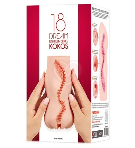 Мастурбатор вагина Kokos Dream с двойным слоем фото 5