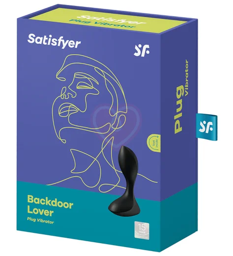 Анальная вибропробка Satisfyer Backdoor Lover чёрная фото 2