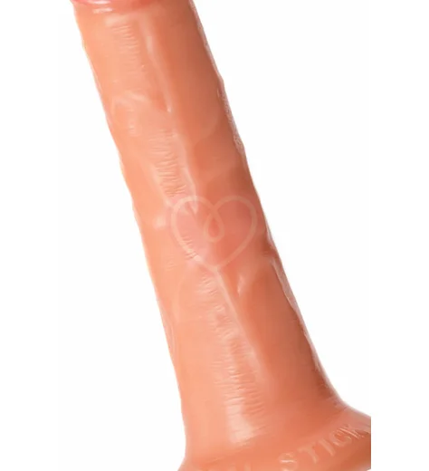 Реалистичный фаллоимитатор на присоске RealStick Caliber 18-3 телесный фото 5