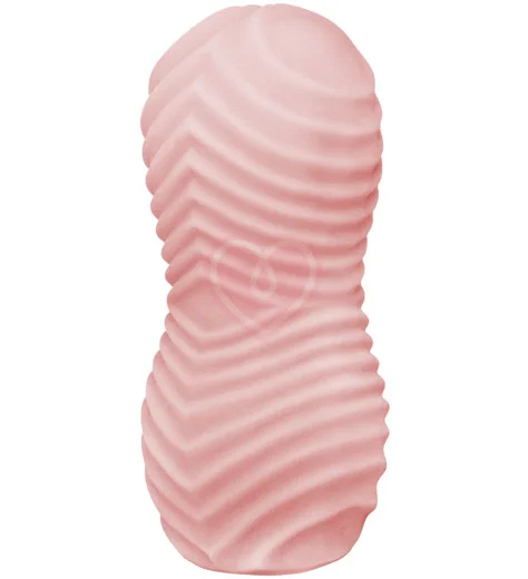 Мастурбатор с двойным рельефом Marshmallow Fuzzy розовый фото 4