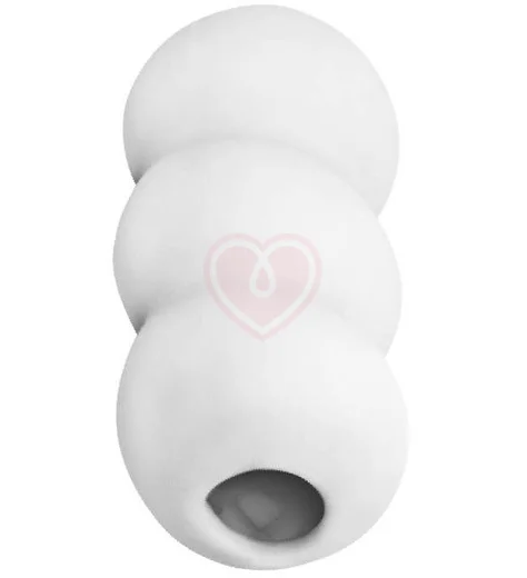 Мастурбатор с двойным рельефом Marshmallow Sweety белый фото 3