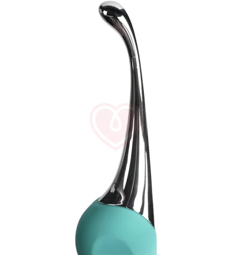 Вибратор для клитора и внешних эрогенных зон Youvic бирюзовый фото 2