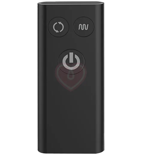 Анальная вибропробка с эрекционными кольцами Nexus Tornado Cock Ball Rings чёрная фото 3