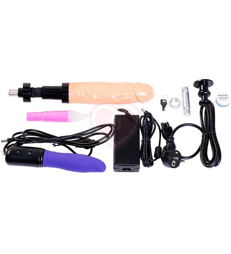 Секс-машина Чемодан Diva Wiggler с двумя насадками розовая фото 7