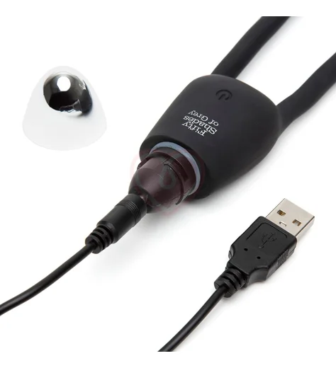 Вибратор с двумя хвостиками '50 оттенков серого' Relentless фото 4