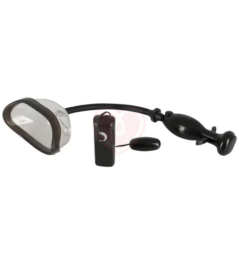 Вакуумная помпа с вибрацией Vibrating Vagina Sucker фото 3