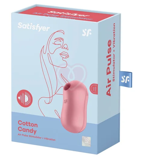 Вакуумный вибростимулятор Satisfyer Cotton Candy розовый фото 5