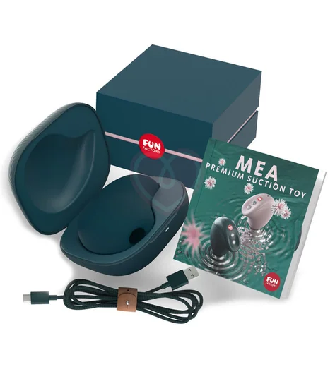 Вакуумный стимулятор Fun Factory Mea тёмно-зелёный фото 5