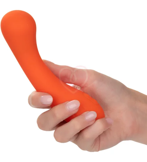 Вибратор для зоны G Stella Liquid Silicone G-Wand оранжевый фото 4