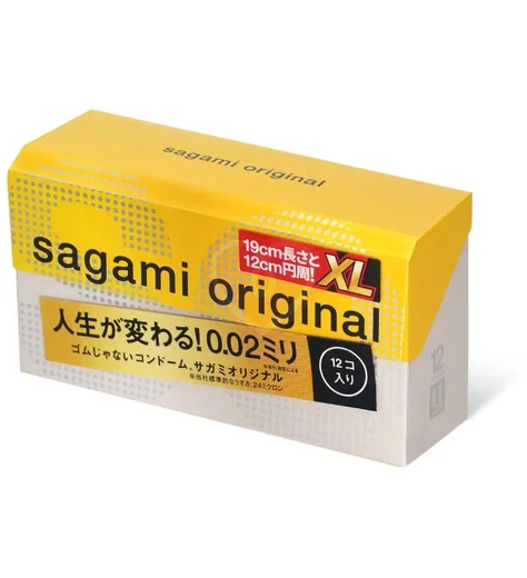 Ультратонкие презервативы Sagami Original 002 XL-size Extra Large 12 штук фото 2