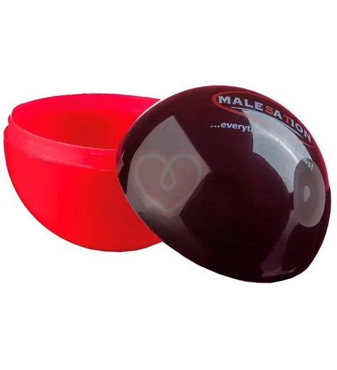 Мастурбатор Malesation Lucky Ball type 1 с полосками фото 3