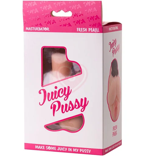 Мастурбатор в виде девушки с вагиной Toyfa Juicy Pussy Fresh Pearl фото 9