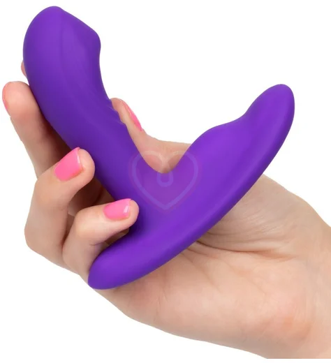 Стимулятор простаты с массирующей головкой и пультом Silicone Pinpoint Pleaser фото 5