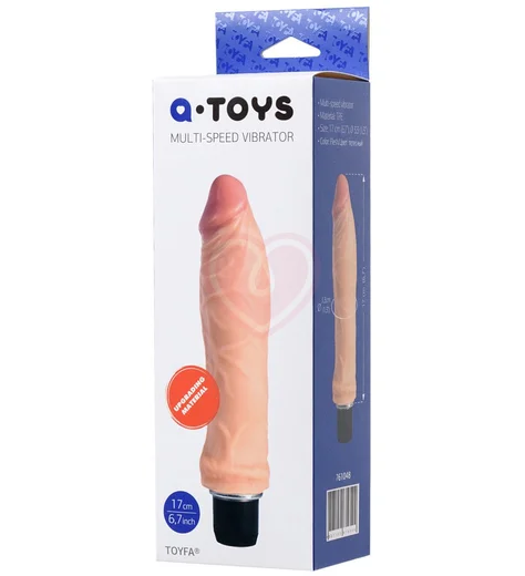 Реалистичный вибратор ToyFa A-Toys 17 см фото 6