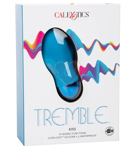 Мини-вибратор с рельефным кончиком Tremble Kiss фото 5