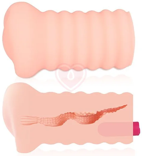 Мастурбатор вагина с реалистичным рельефом Kokos Lady Auto с вибрацией фото 2