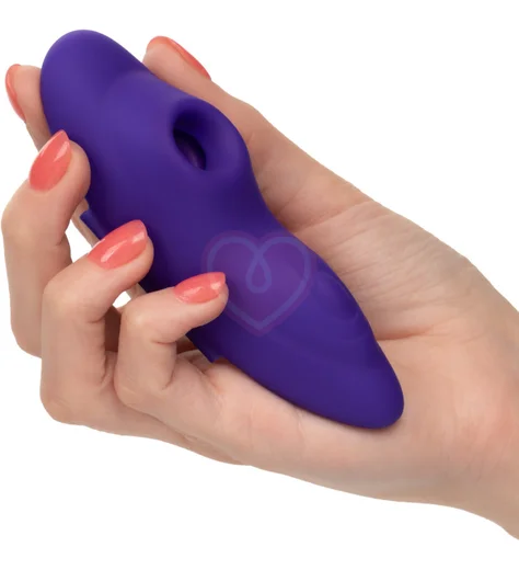 Вакуумный стимулятор клитора Lock-N-Play Suction Panty Teaser с пультом фиолетовый фото 4