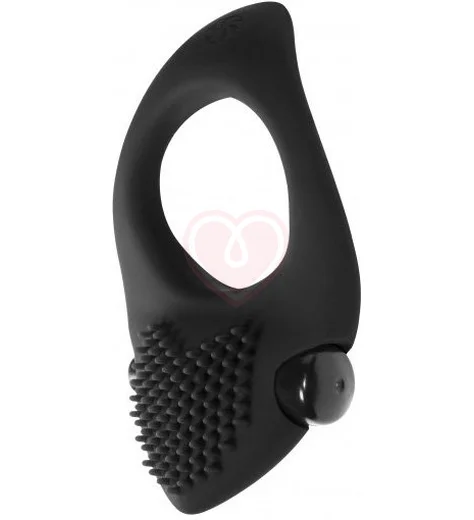 Эрекционное кольцо со съемной вибропулей Pure Passion Sunset чёрное фото 3