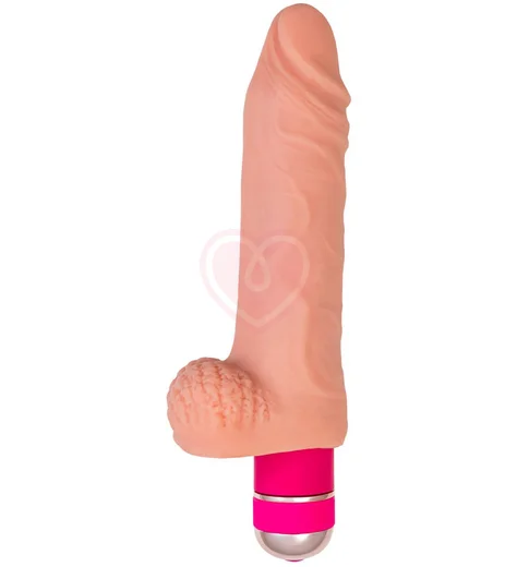 Насадка удлинитель с мошонкой XLover by Toyfa телесная фото 5