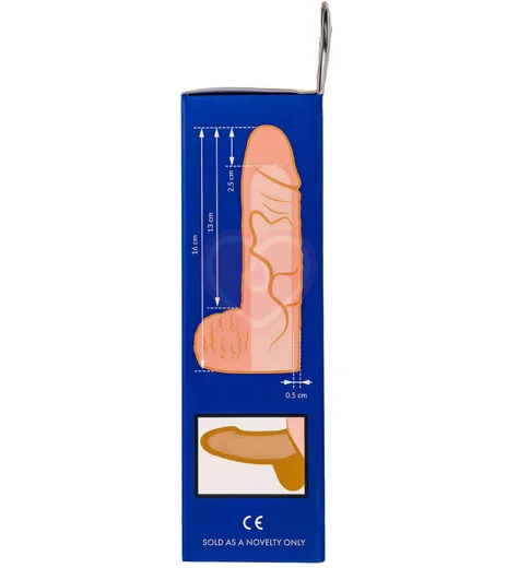 Насадка удлинитель с мошонкой XLover by Toyfa телесная фото 11