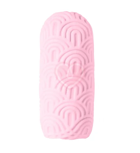 Мастурбатор с двухсторонним рельефом Marshmallow Maxi Candy розовый фото 2