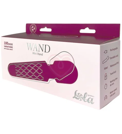 Массажёр Mini Wand фиолетовый фото 4