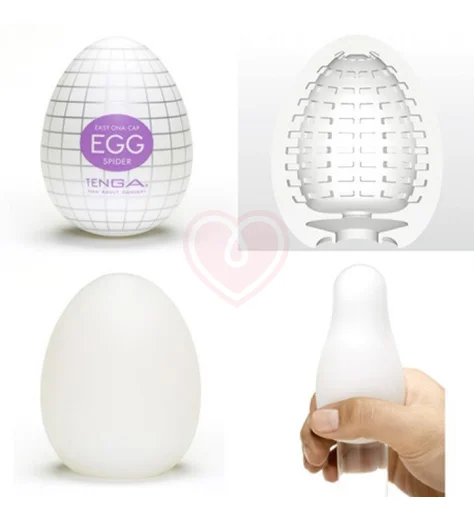 Мастурбатор яйцо Tenga Egg Spider фото 3