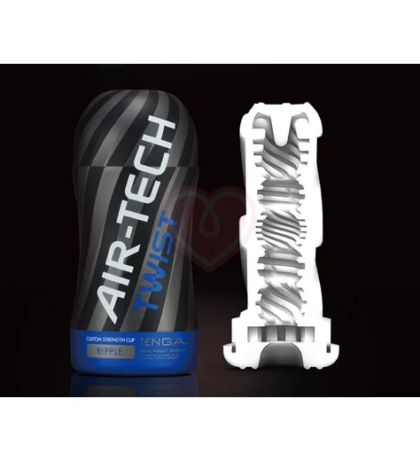 Мастурбатор Tenga Air-Tech Twist Ripple регулируемый многоразовый фото 2