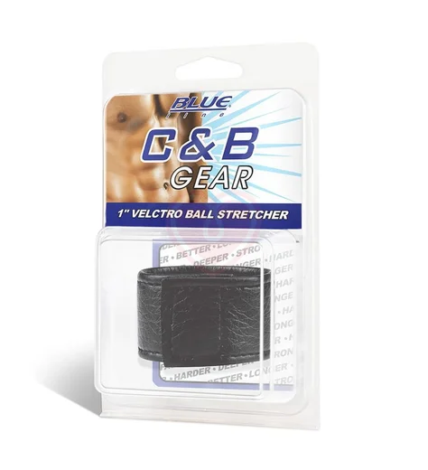 Кожаное кольцо на липучке Velcro Ball Stretcher фото 2