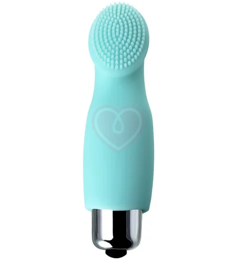 Вибронасадка на палец для клиторальной стимуляции Jos Bliss бирюзовая фото 7