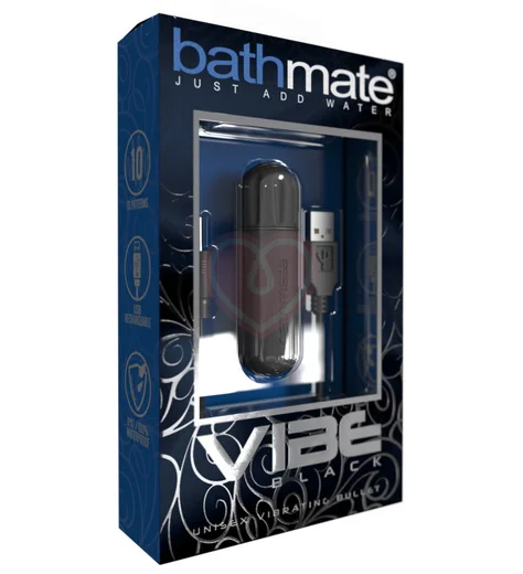 Вибропуля Bathmate Vibe Bullet чёрная фото 2