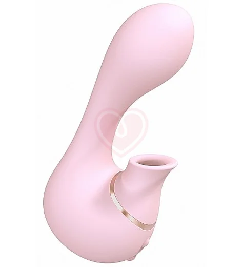 Вибратор с бесконтактной стимуляцией клитора Irresistible Mythical розовый фото 3