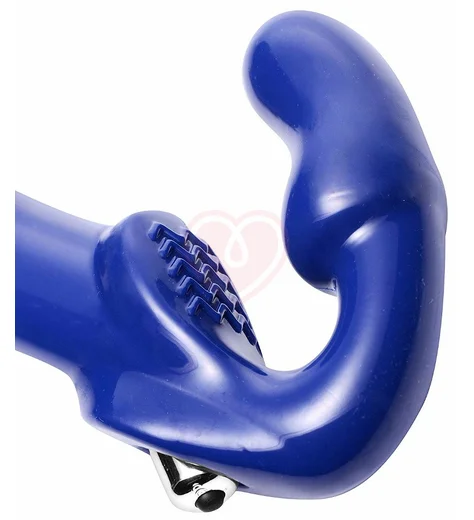 Безремневой вибрострапон Strap U Revolver II синий фото 2