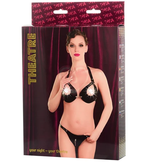 Комплект белья в стиле БДСМ ToyFa Theatre фото 6