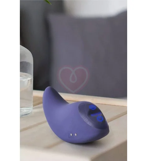 Изогнутый мини-вибратор Bcurious Premium Massager фиолетовый фото 3