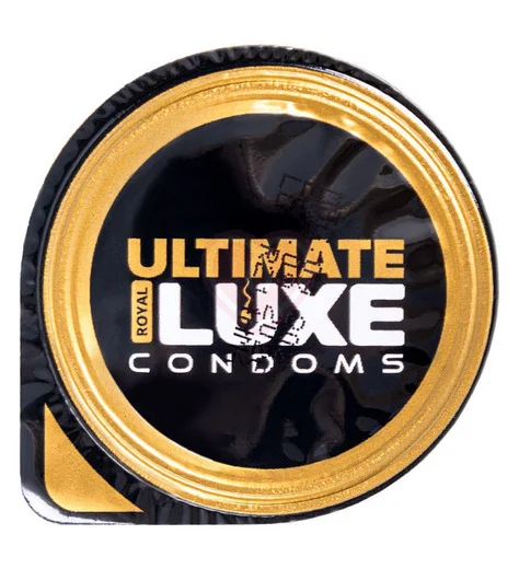 Презерватив Luxe Ultimate Black Грива Мулата с ароматом яблока 1 шт фото 2