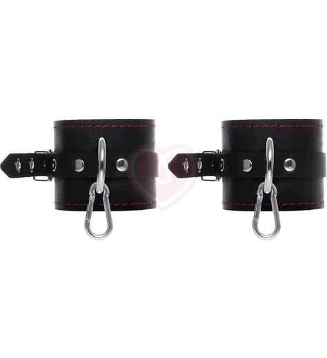 Бандажный набор с 3 точками фиксации Pecado BDSM черный фото 4