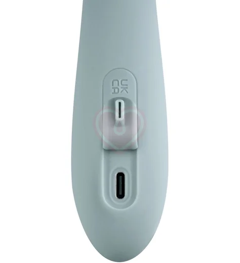 Вибратор кролик Svakom Chika с нагревом и управлением через приложение серый фото 5