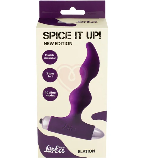 Анальный стимулятор с вибропулей Spice It Up New Edition Elation фиолетовый фото 2