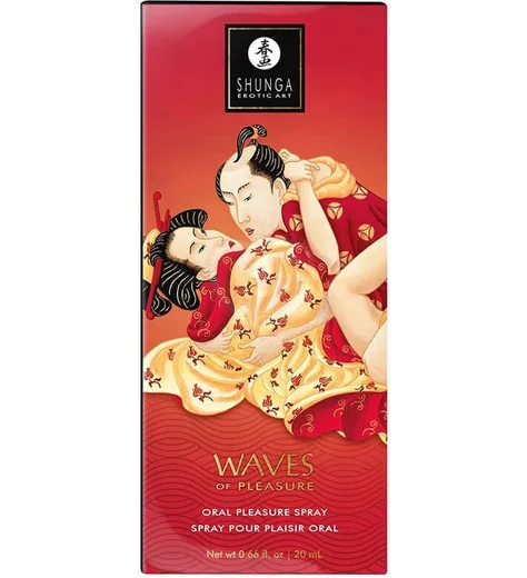 Спрей для орального секса Shunga Waves of Pleasure Клубника и шампанское 20 мл фото 4