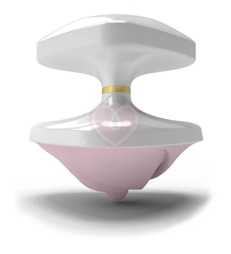 Мини-вибратор Mystim Heart's Desire розовый фото 3