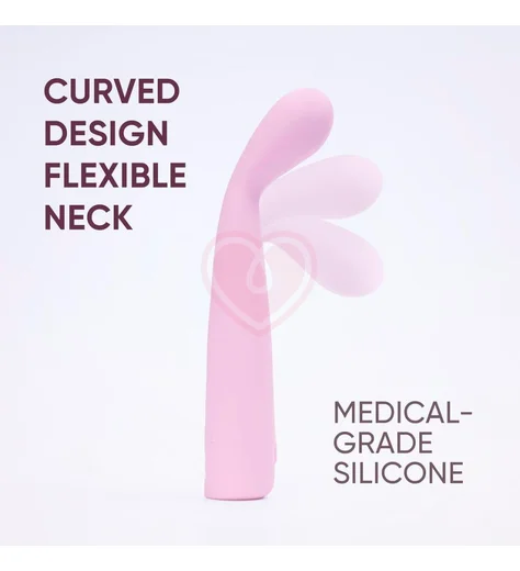 Вибратор со стимуляцией зоны G Selove TouchBend Se100 розовый фото 4