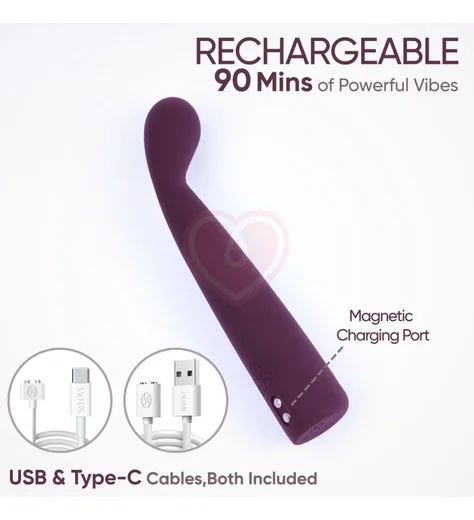 Вибратор со стимуляцией зоны G Selove TouchBend Se100 фиолетовый фото 4