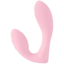 Вибратор с пультом Selove DuoFlex розовый