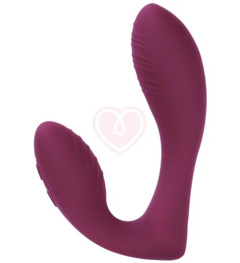 Вибратор с пультом Selove DuoFlex фиолетовый фото 1